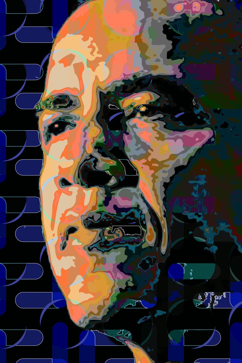 Barack Obama door Scott J. Davis