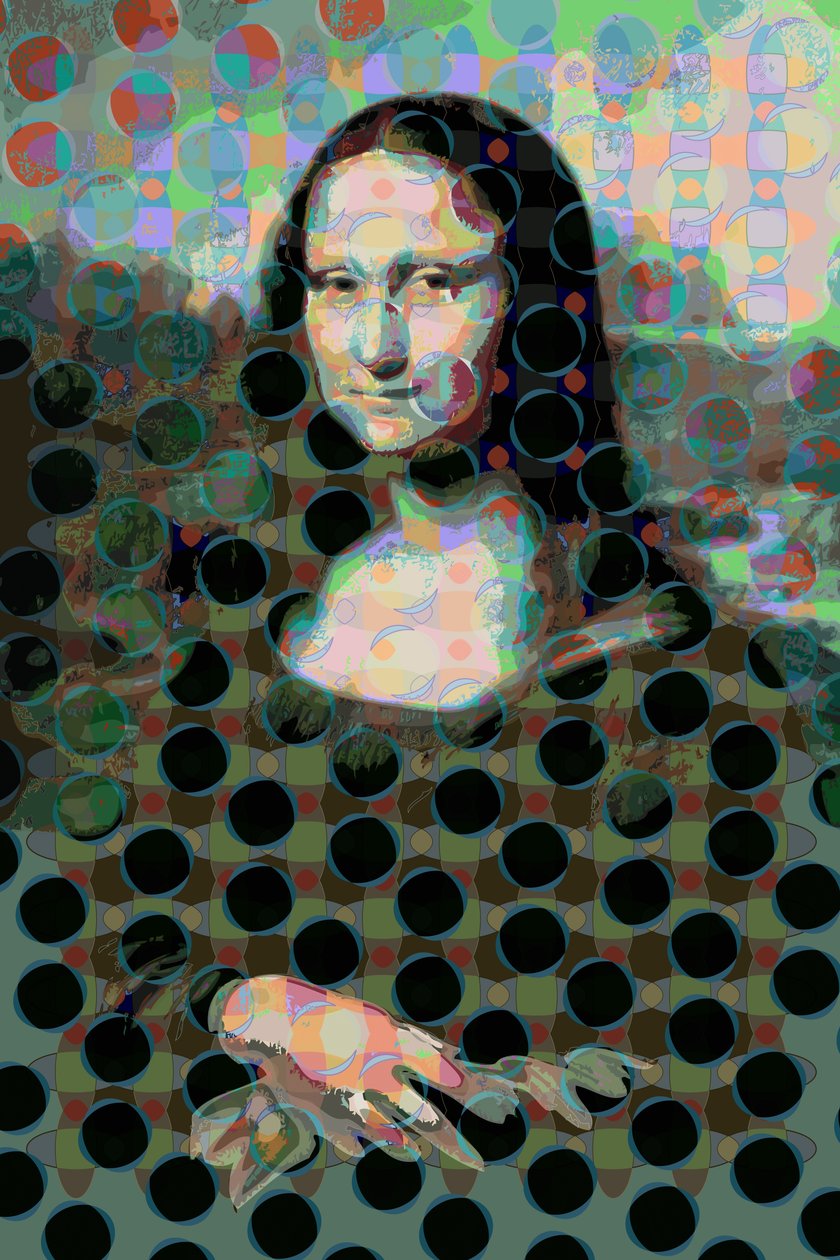 Mona Lisa door Scott J. Davis