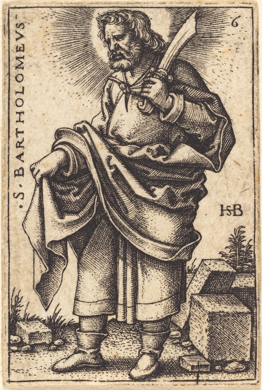 Bartholomeus door Sebald Beham