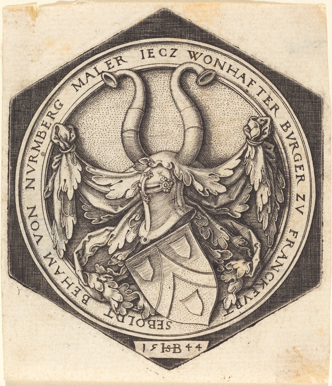 Wapen van H.S. Beham door Sebald Beham