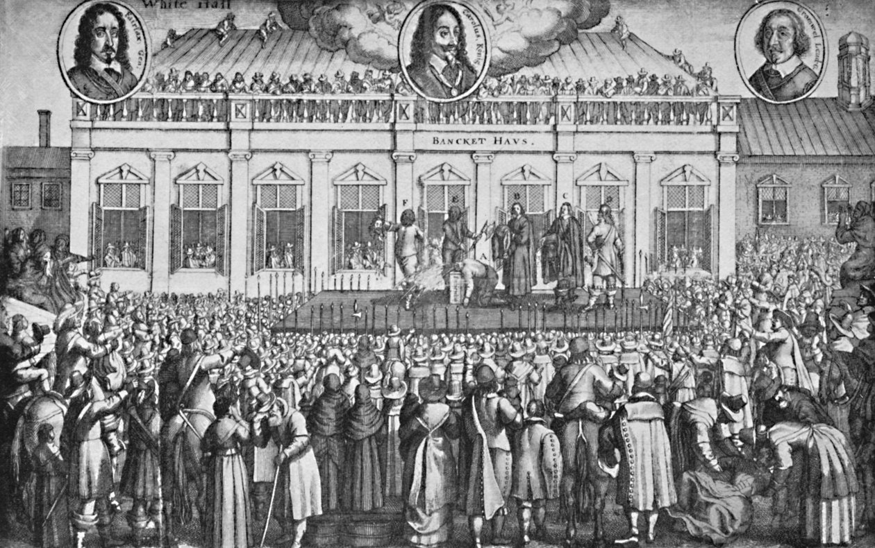 Executie van Karel I., ca. 1649, 1903 door Sebastian Furck