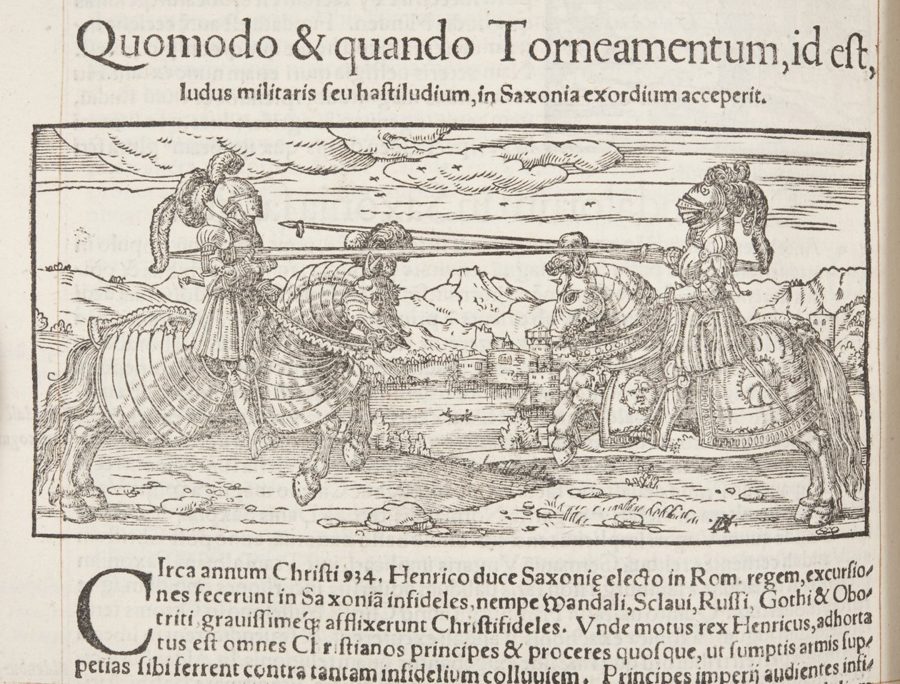 Cosmographia, Fol 744, 1544 door Sebastian Munster