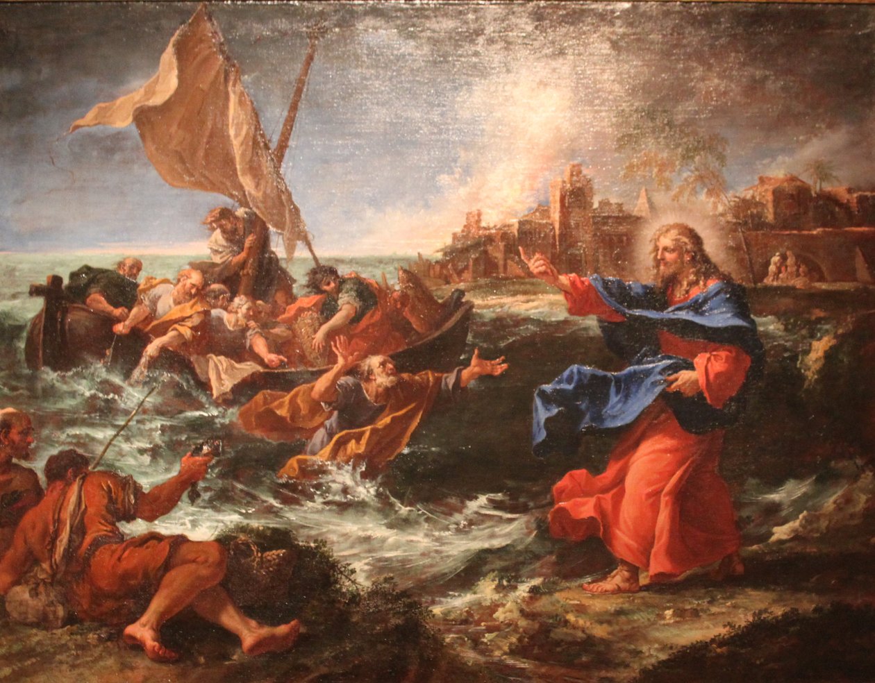 De wonderbaarlijke visvangst door Sebastiano Ricci
