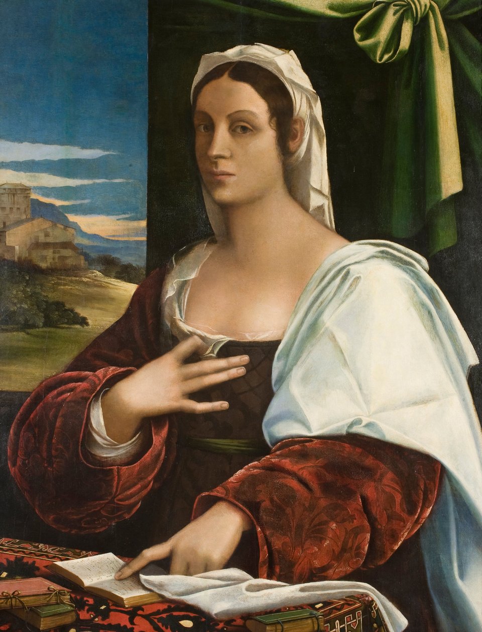 Vittoria Colonna door Sebastiano del Piombo