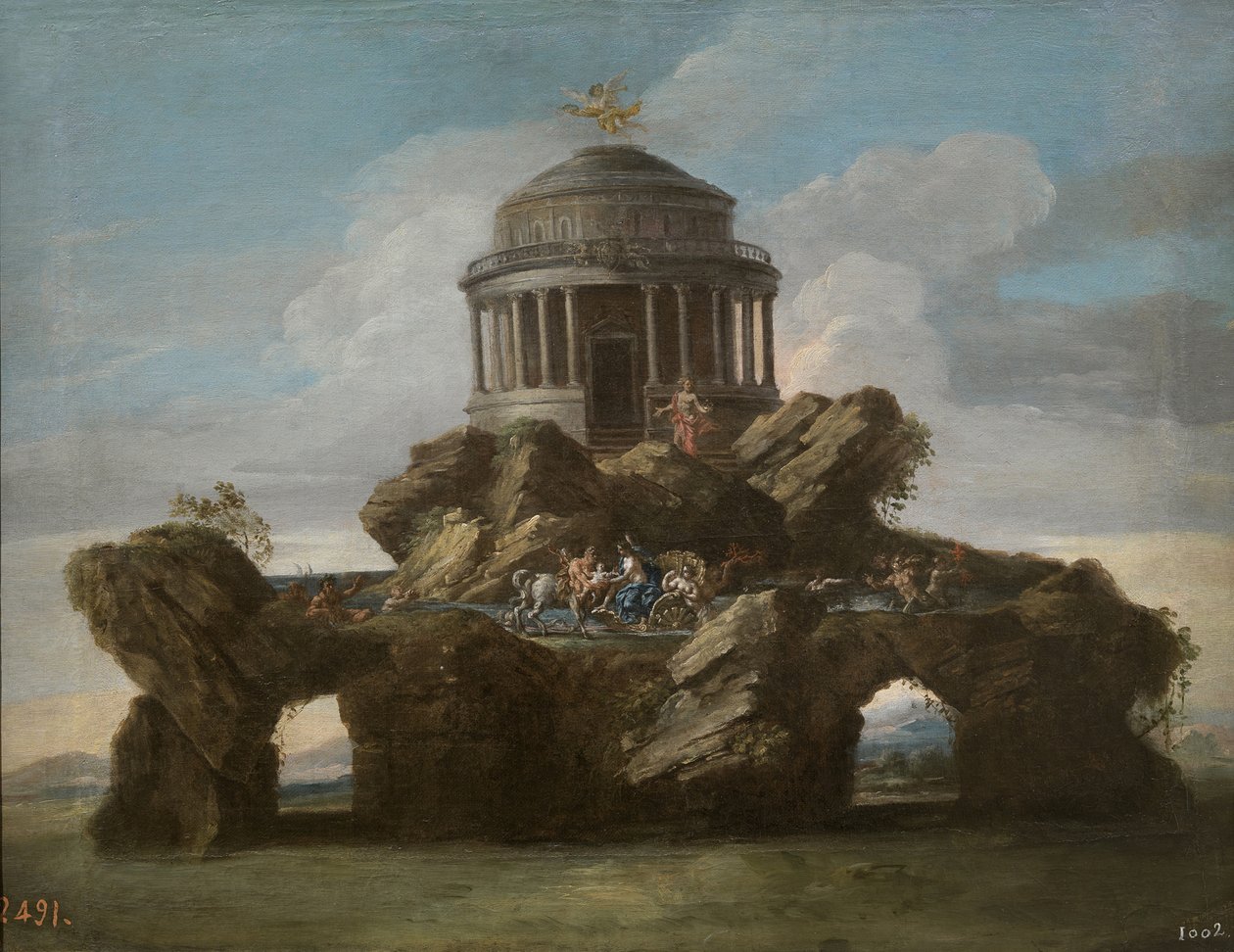 De opvoeding van Achilles door Sebastiano Conca