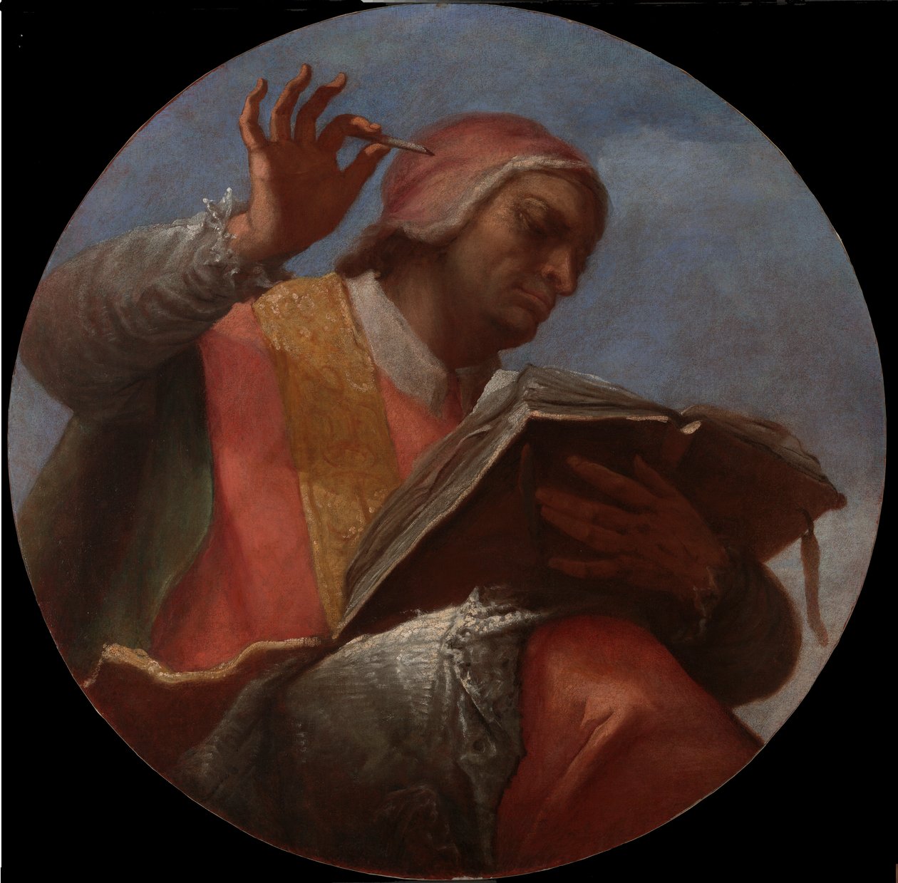 Sint Gregorius de Grote door Sebastiano Ricci
