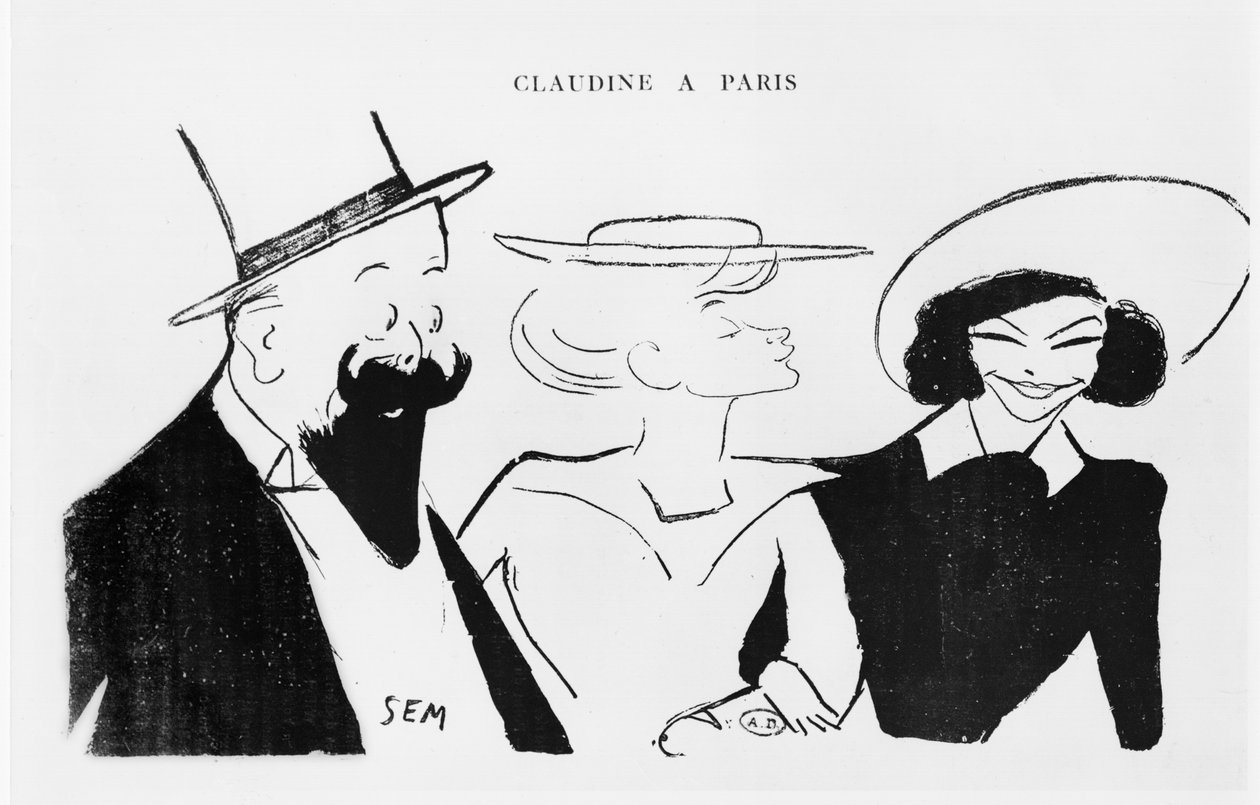 Willy, Colette en Polaire door Sem