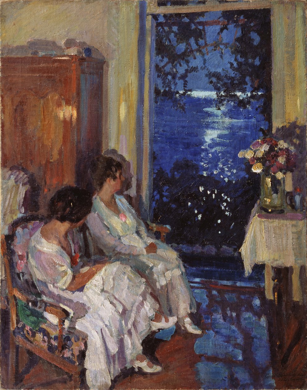 Alupka, 1917 door Sergei Arsenevich Vinogradov