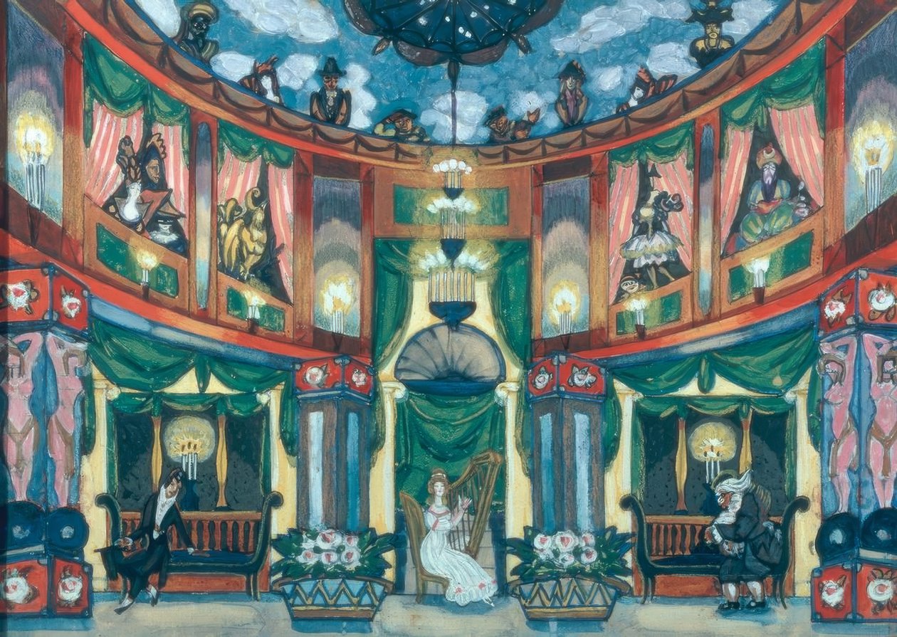 J.Offenbach, Hoffm. Erz. door Sergei Jurjewitsch Sudeikin