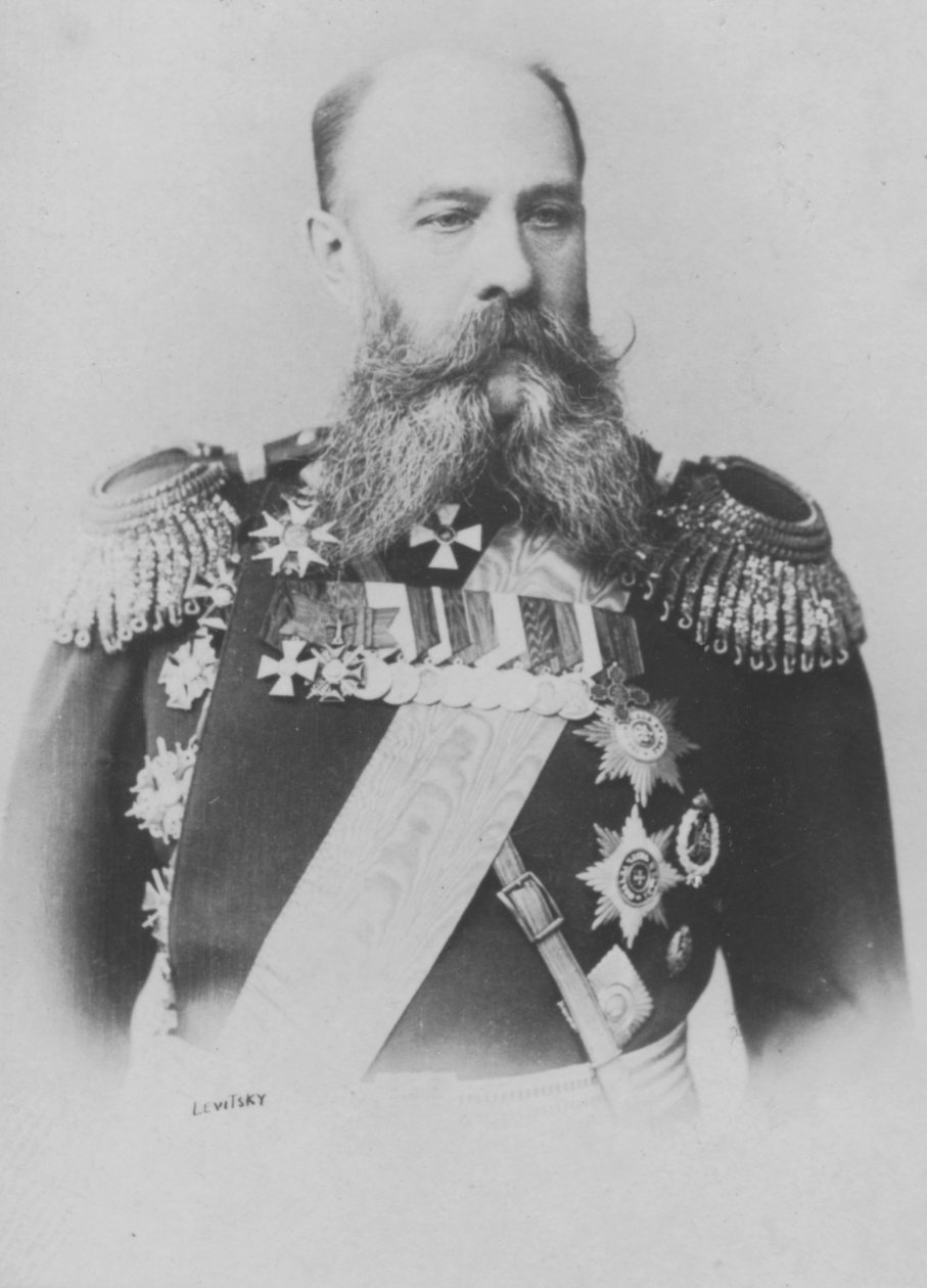 Grippenberg door Sergei Lvovich Levitsky