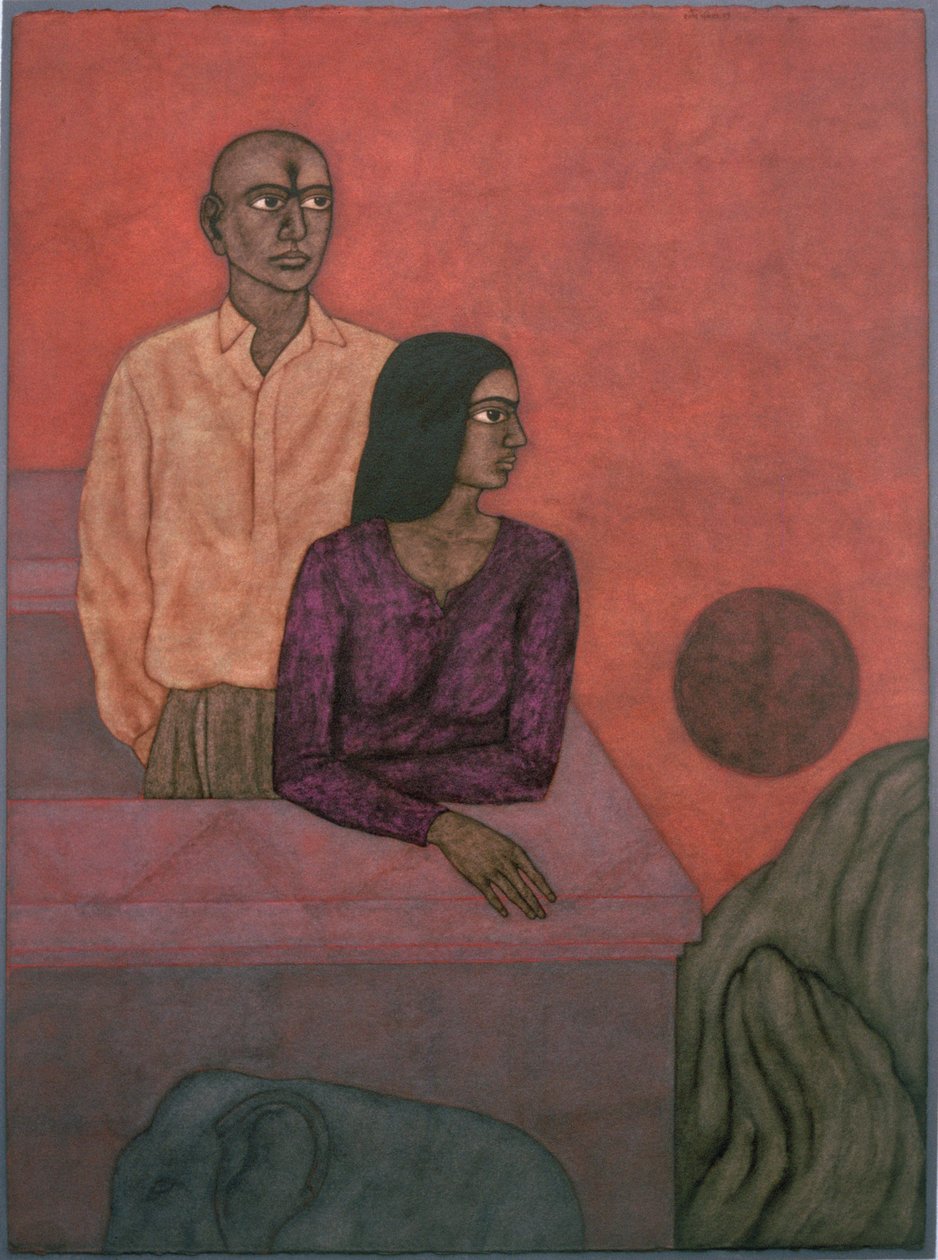 Ondergaande Zon, 1997 door Shanti Panchal