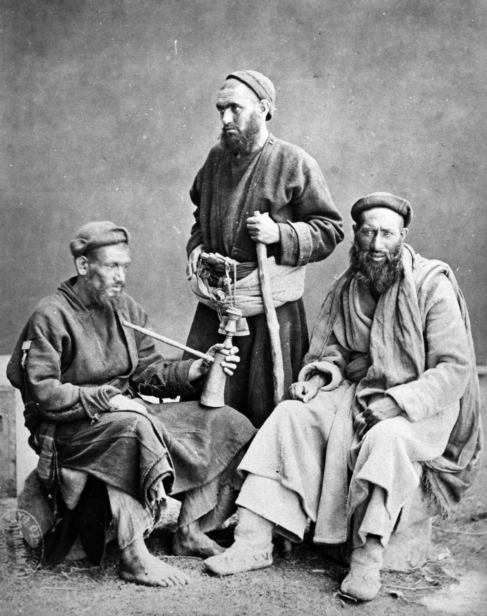 Bot mensen, c.1863 door Shepherd and Robertson