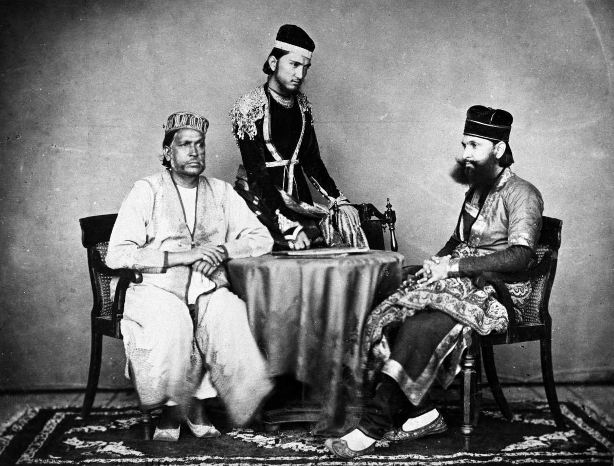 Nawabs, ca.1863 door Shepherd and Robertson