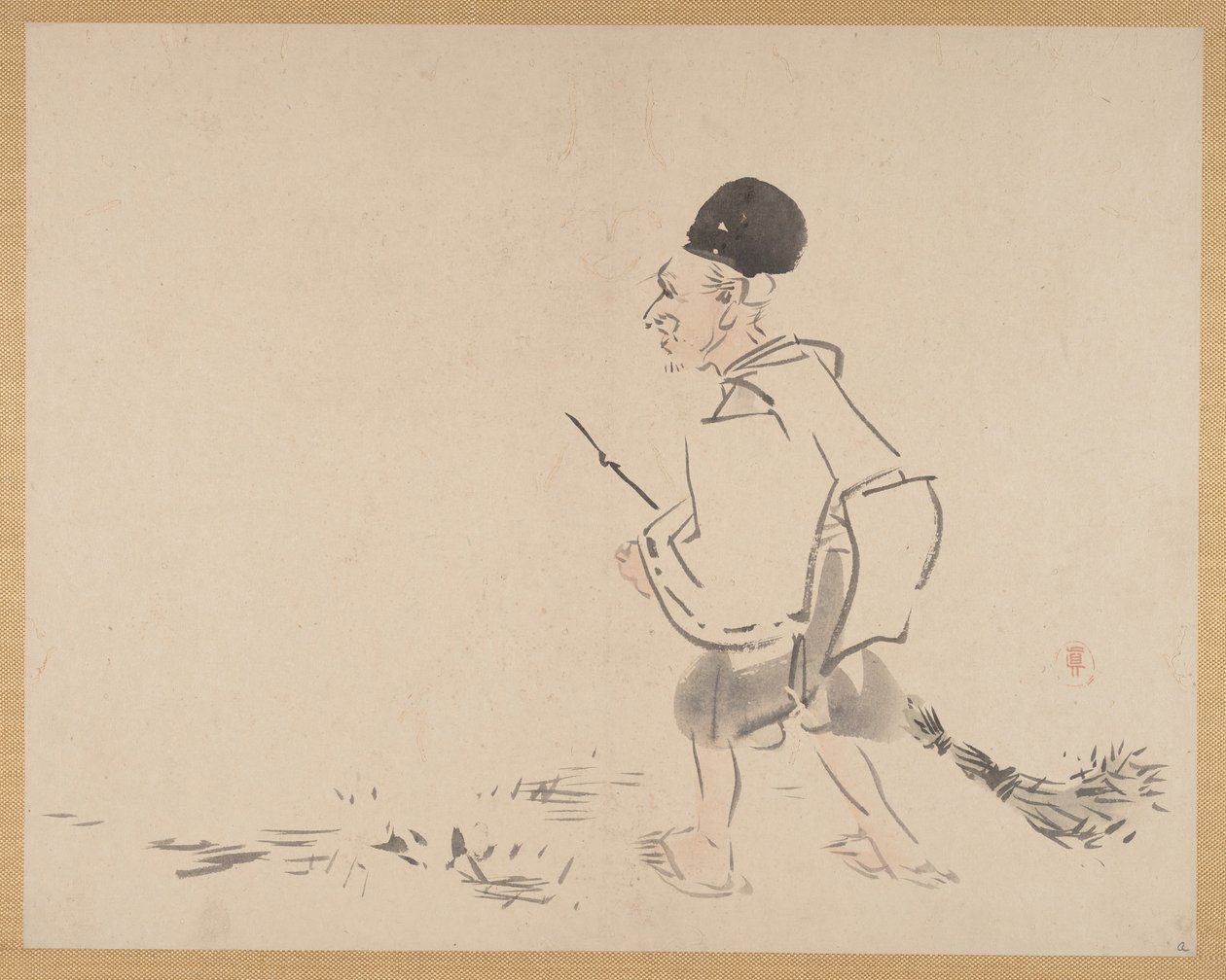 Schilderij, 19e eeuw door Shibata Zeshin