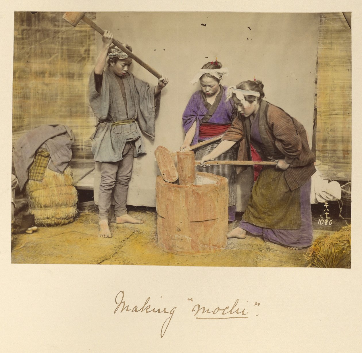 Making mochi door Shinichi Suzuki