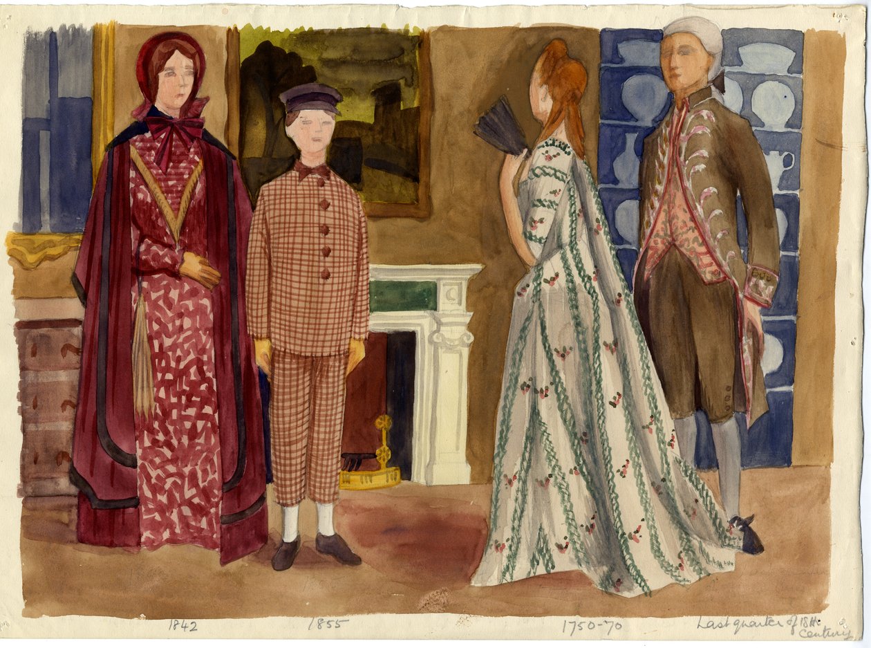 Historisch kostuum, 1951 door Shirley Markham