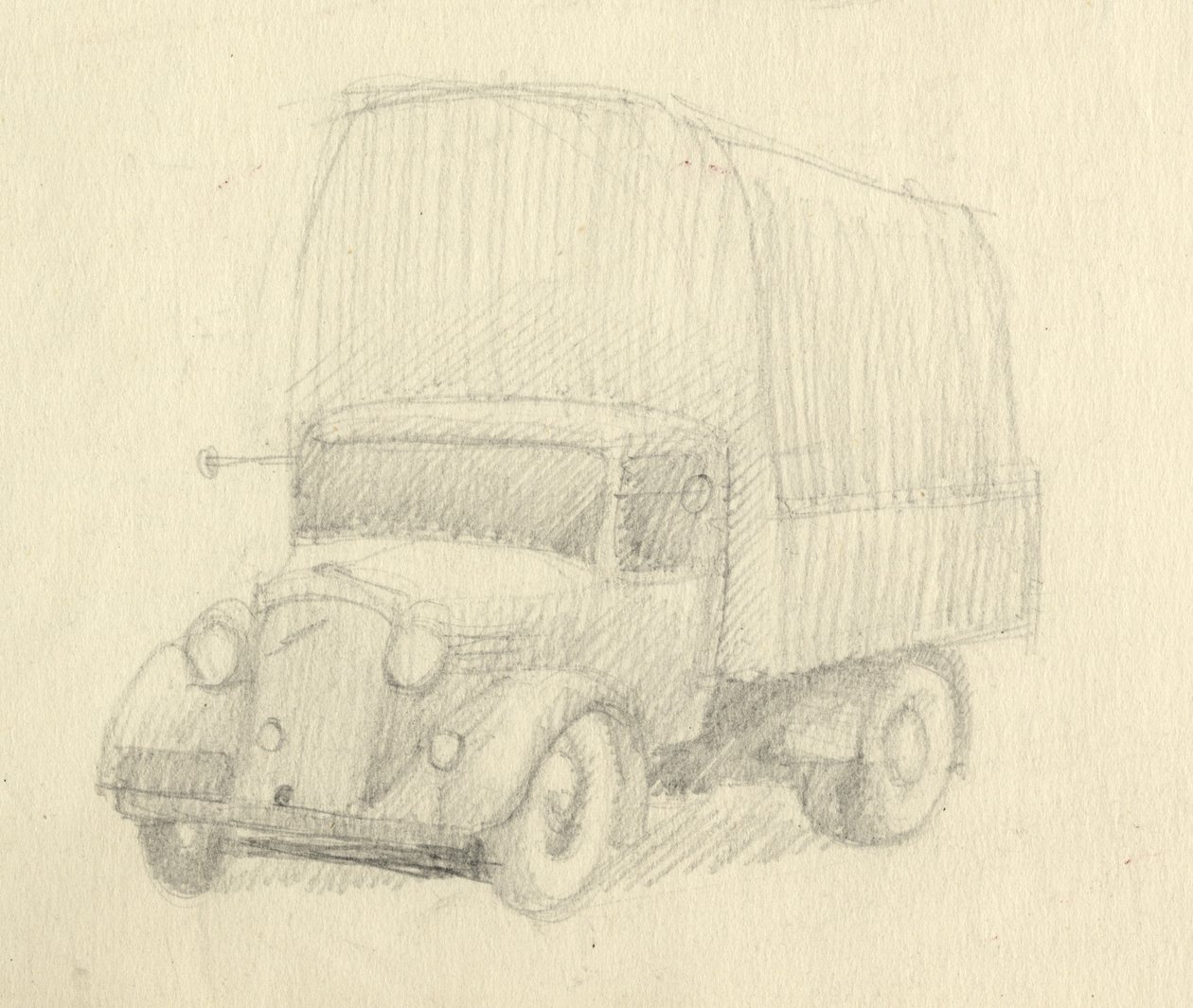 Vrachtwagen, 1951 door Shirley Markham