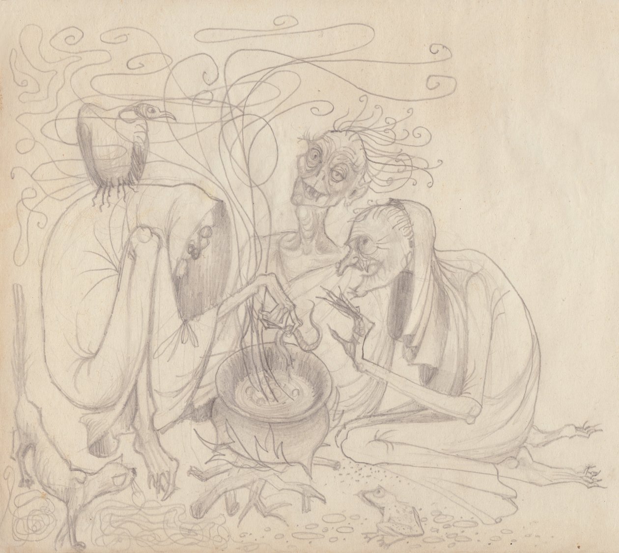 Drie heksen door Shirley Markham