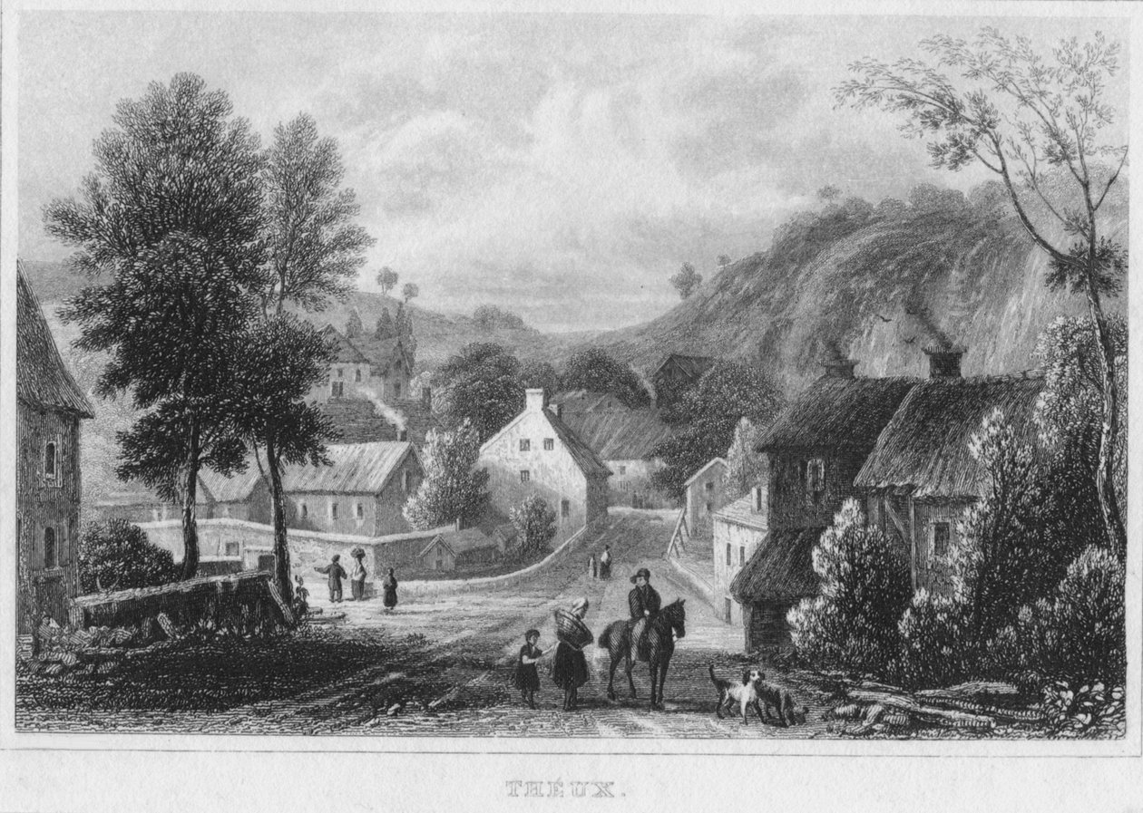 Theux, 1850 door Shury and Son