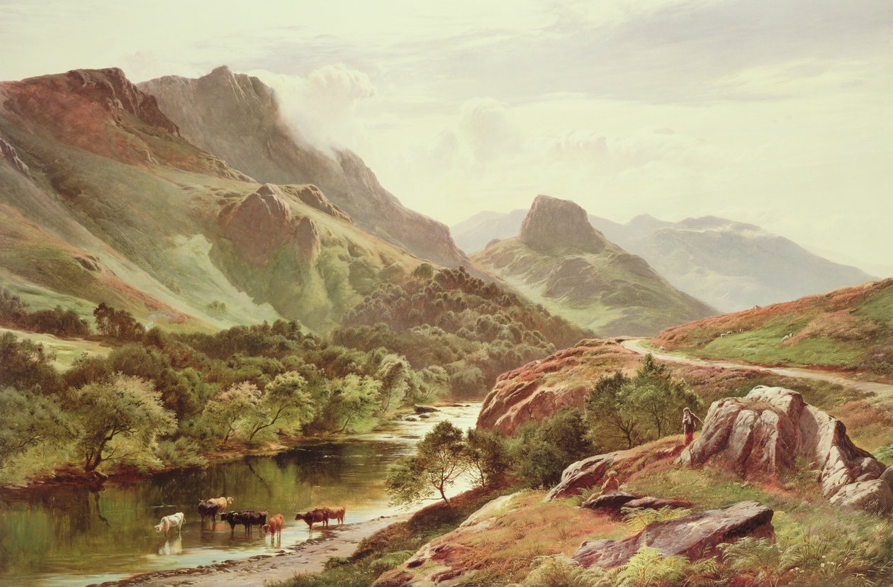 Borrowdale door Sidney Richard Percy