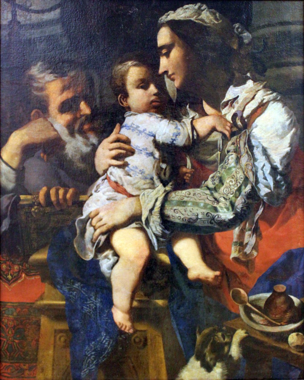 De Heilige Familie door Sigismondo Coccapani