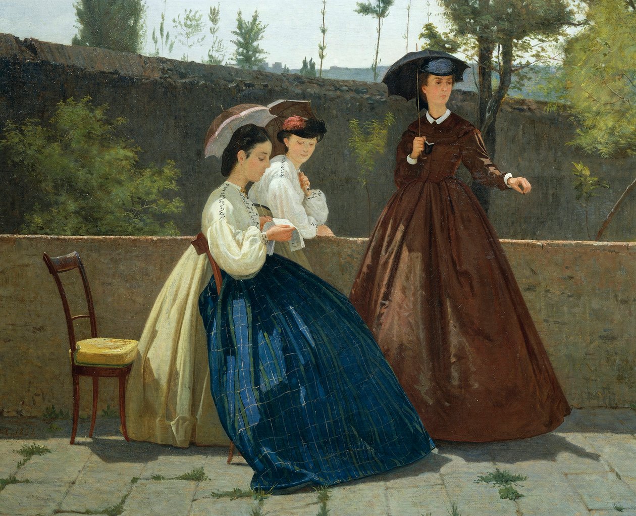 Liefdadigheid door Silvestro Lega