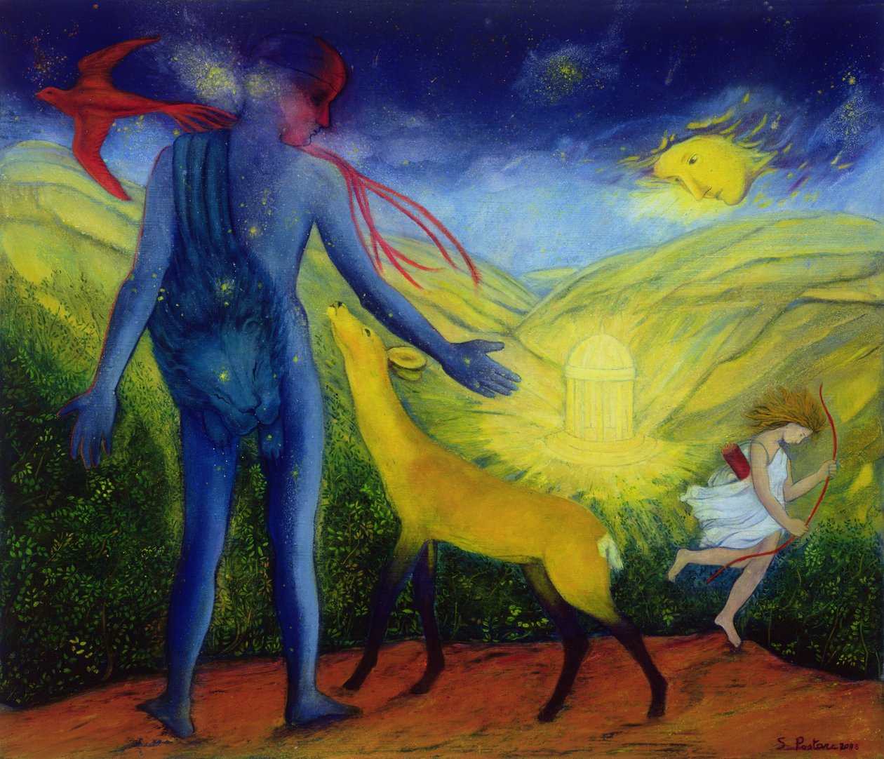 Hercules en de Gouden Hinde, 2008 door Silvia Pastore