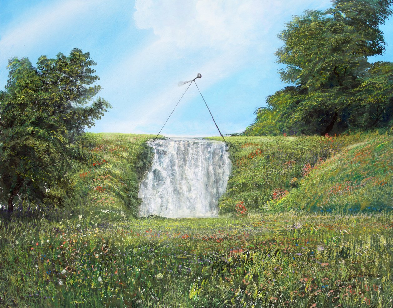 Waterval door Silvian Sternhagel