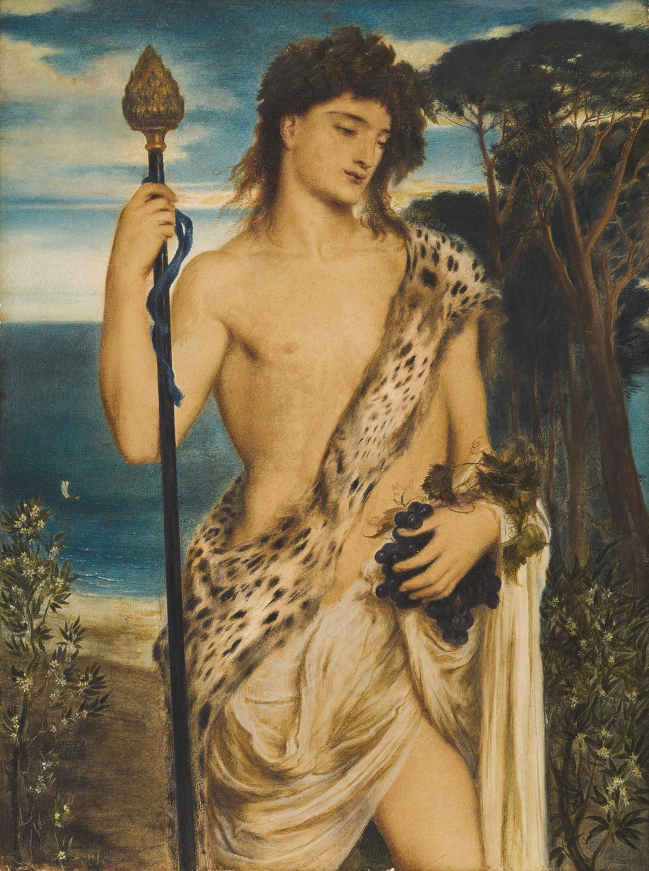 Bacchus door Simeon Solomon