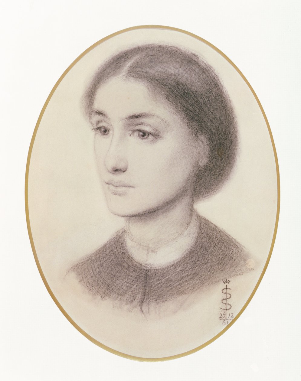 Clara door Simeon Solomon