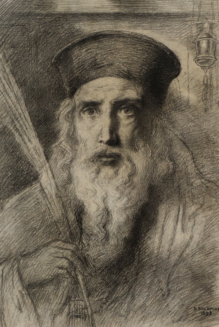 De rabbijn door Simeon Solomon
