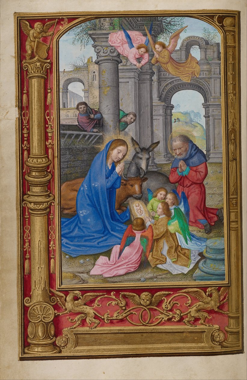 De Geboorte door Simon Bening
