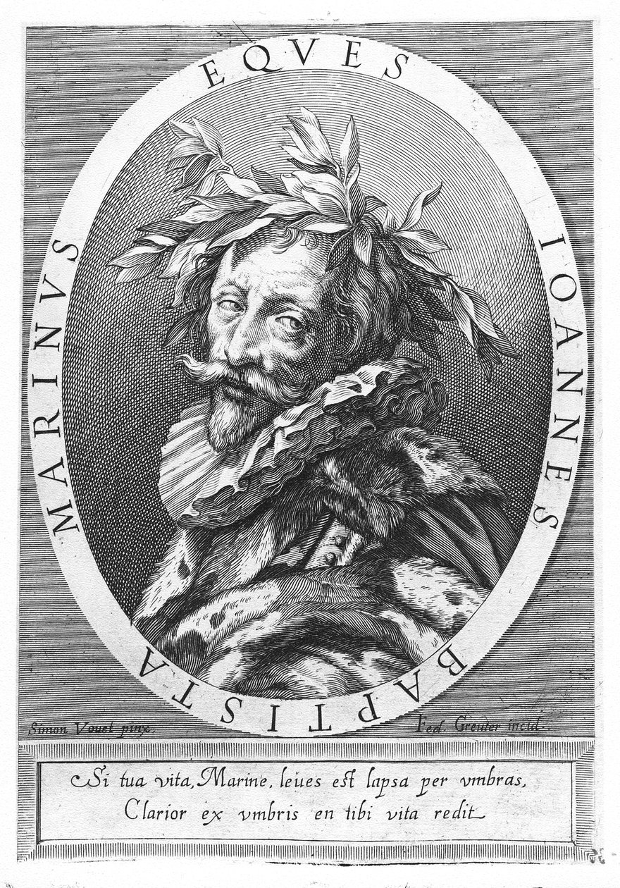Giambattista Marino door Simon Vouet