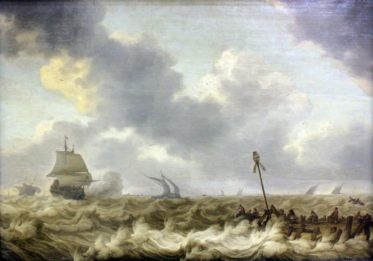 De storm door Simon de Vlieger
