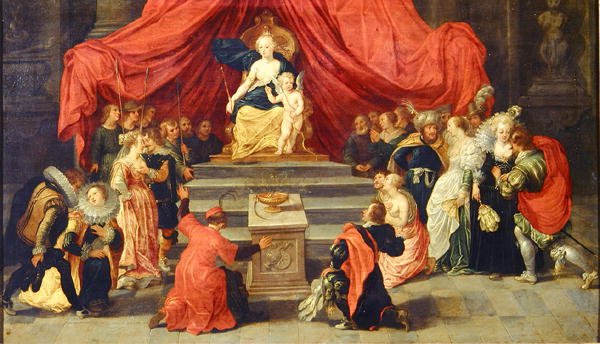 Hulde aan Venus door Simon de Vos