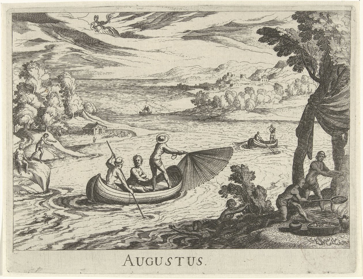 Augustus door Simon Frisius