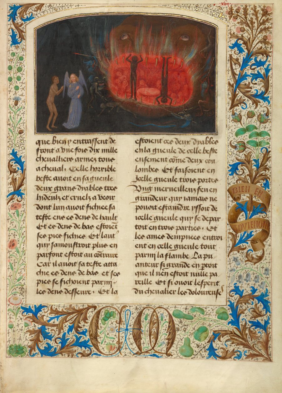 Het beest Acheron door Simon Marmion