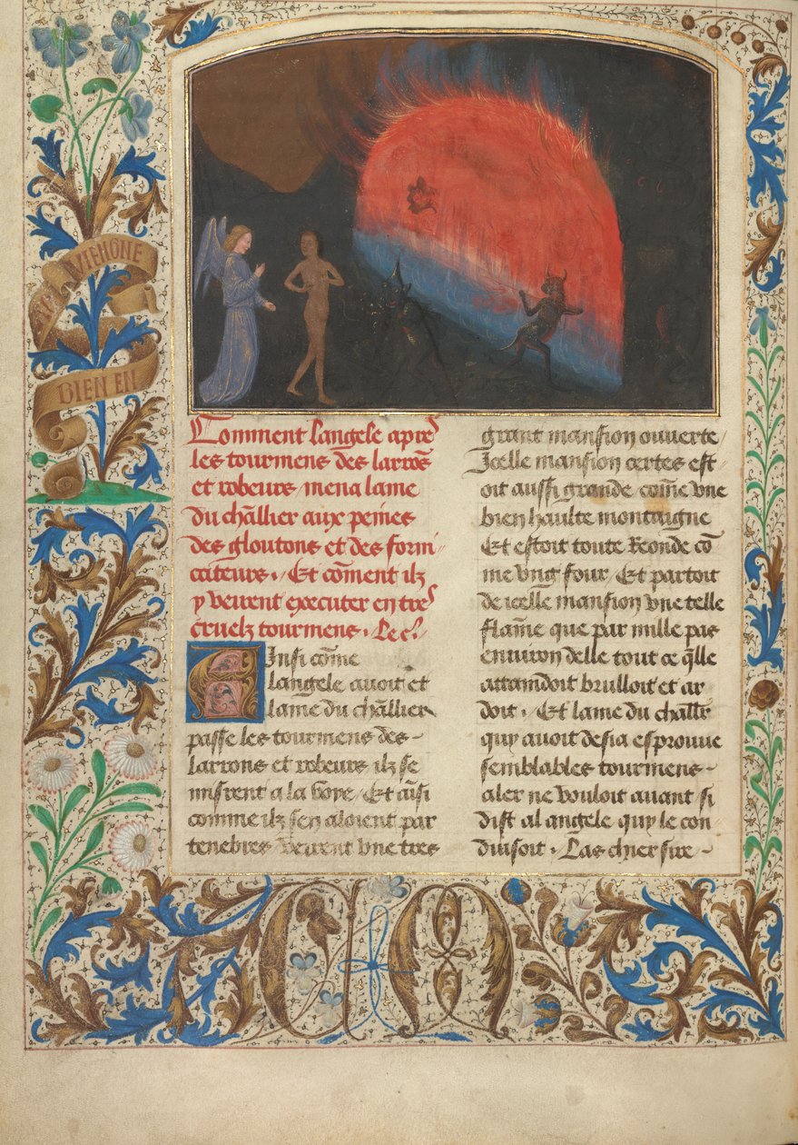 Het huis van Phristinus door Simon Marmion