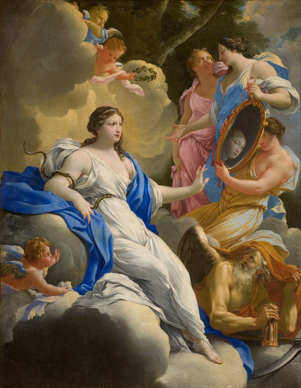 Allegorie van de voorzichtigheid, 1645 door Simon Vouet