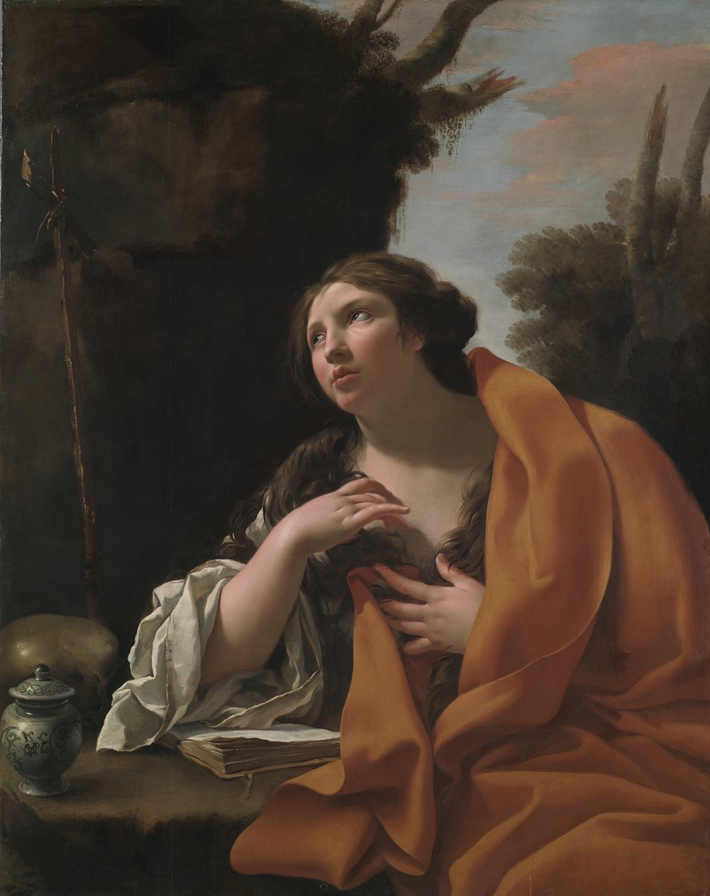 Sint Maria Magdalena, c.1630 door Simon Vouet