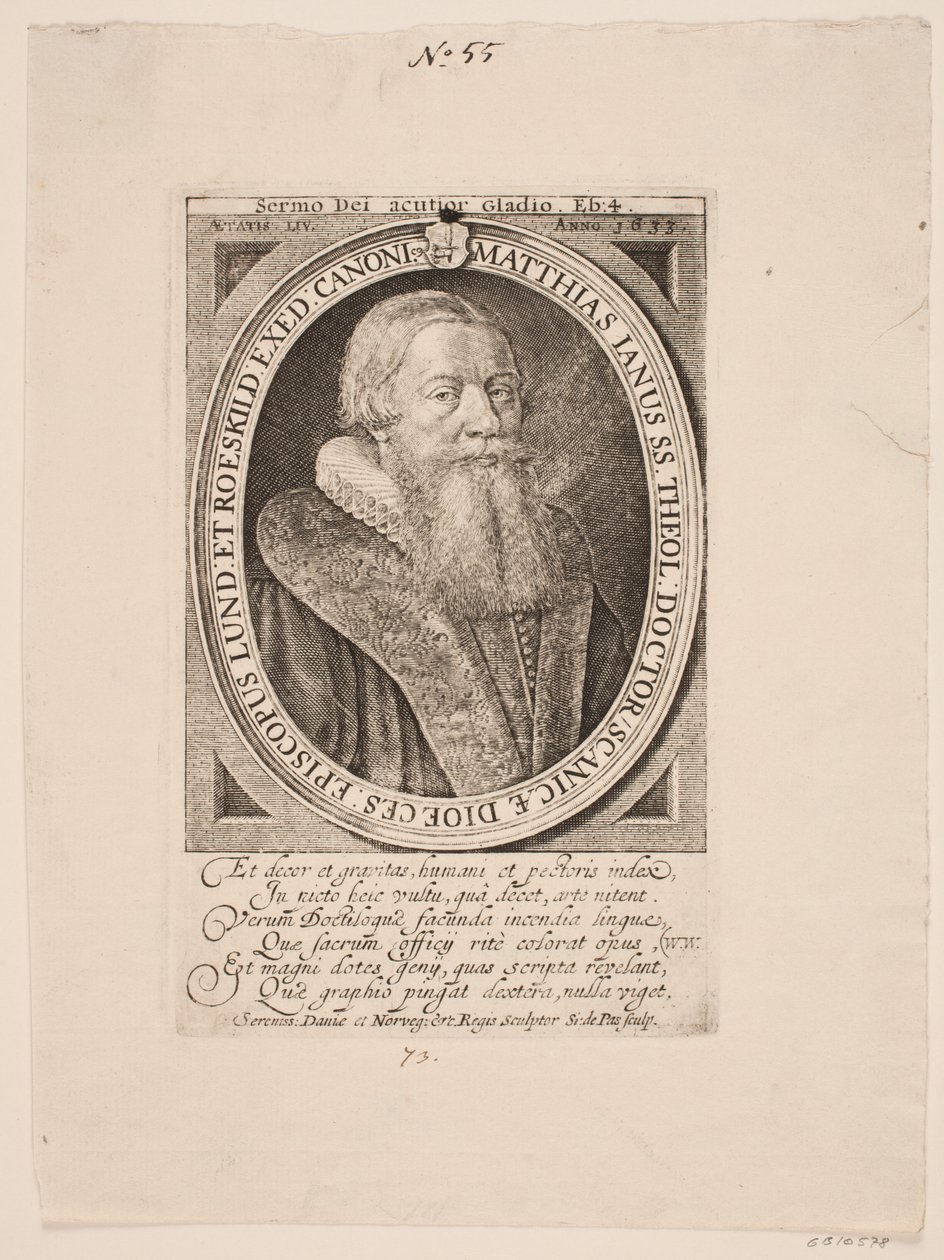 Bisschop Mads Jensen door Simon de Pas