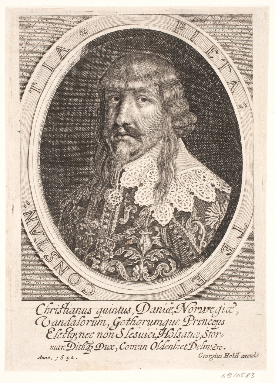 De uitverkoren prins Christian door Simon de Pas