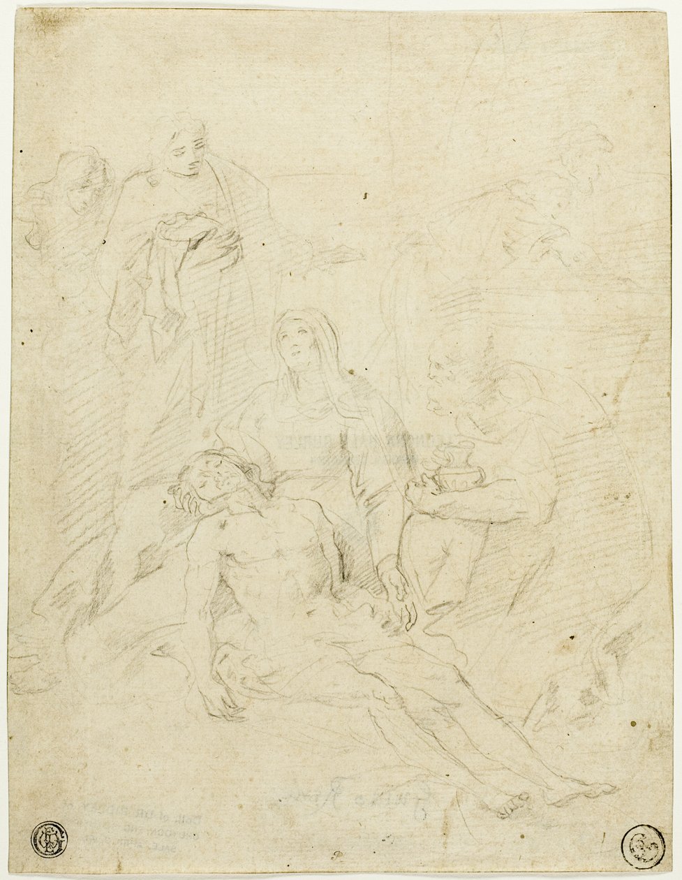 Pieta door Simone Cantarini