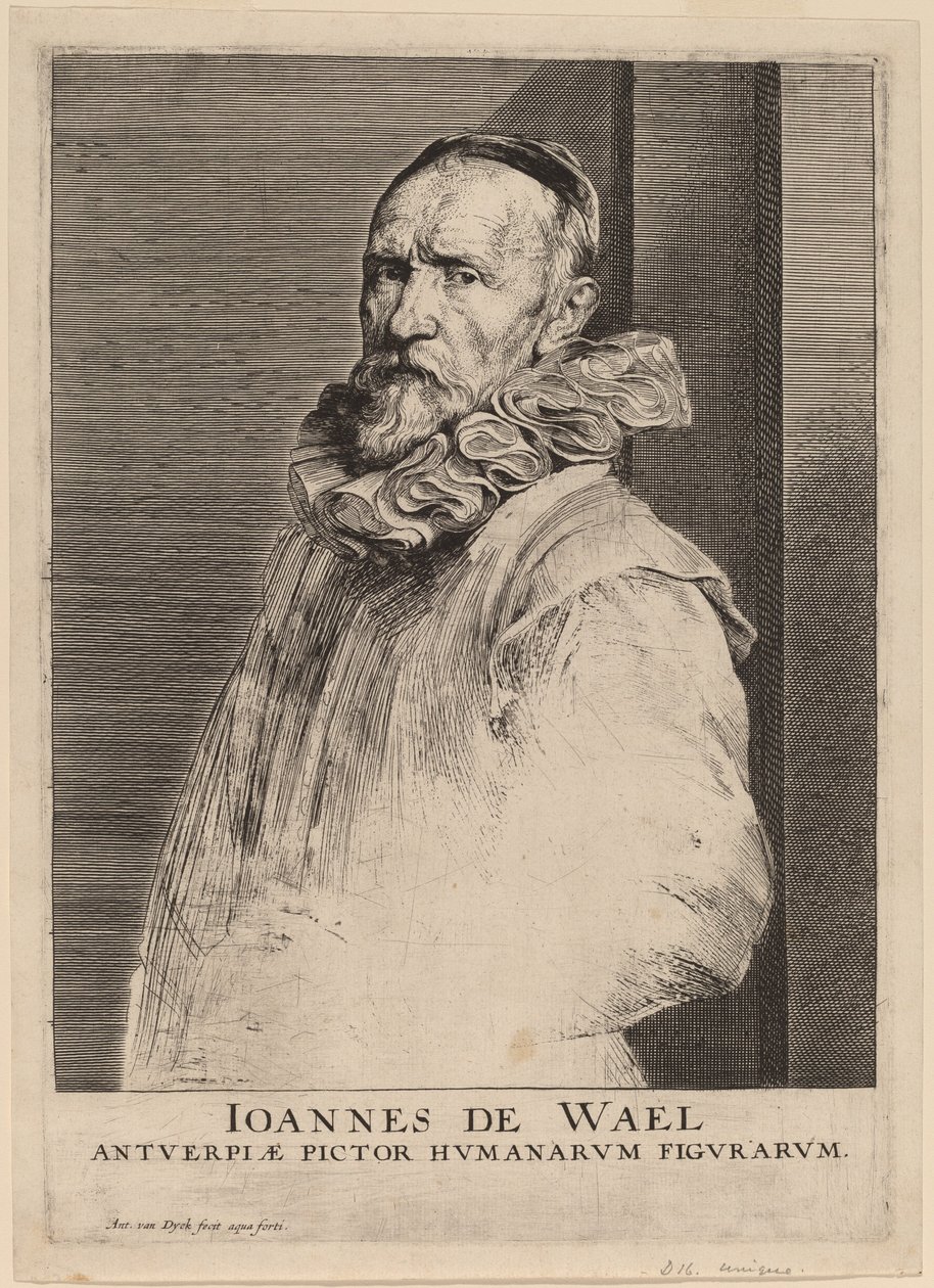 Jan de Wael door Sir Anthony van Dyck