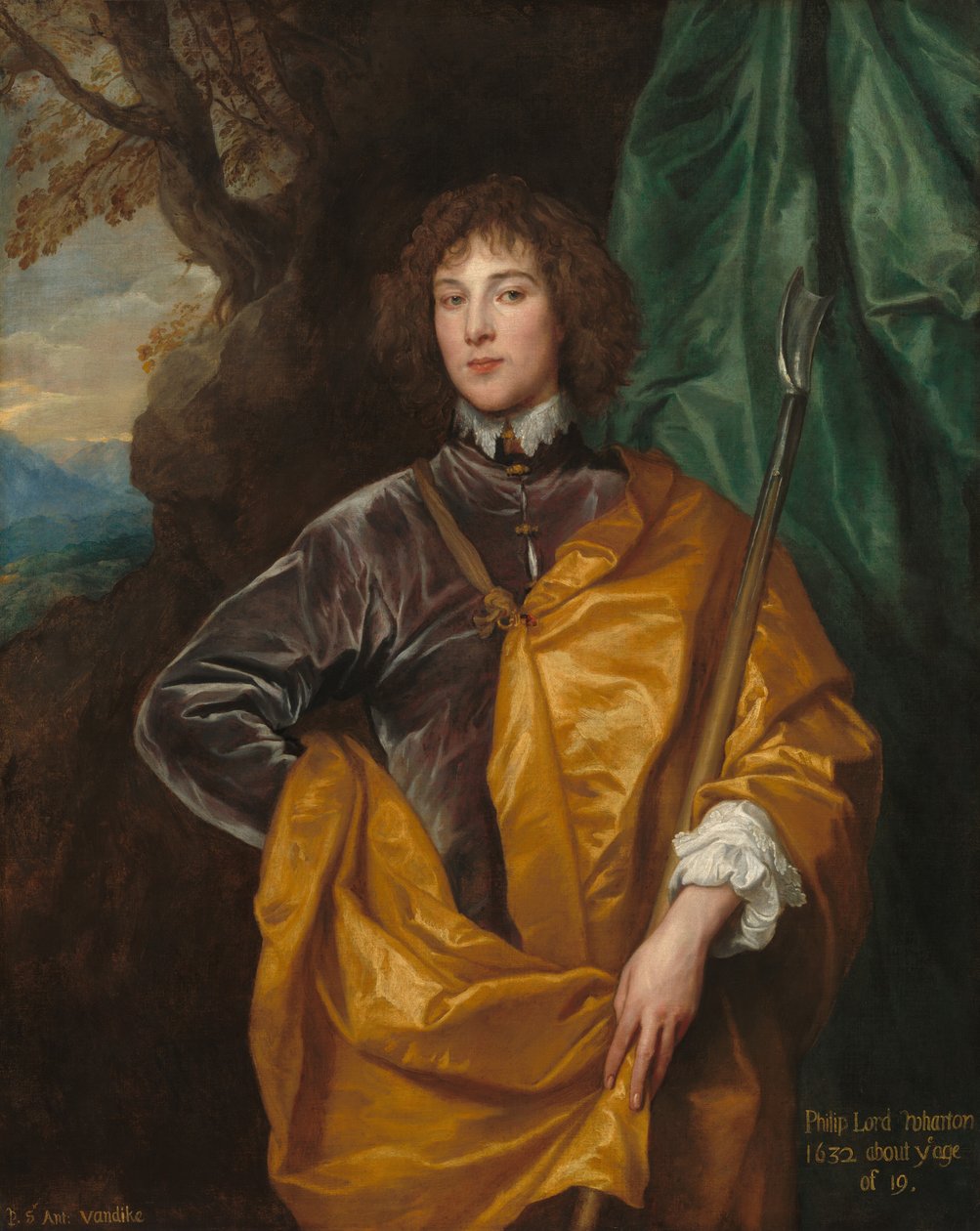 Philip, Lord Wharton door Sir Anthony van Dyck