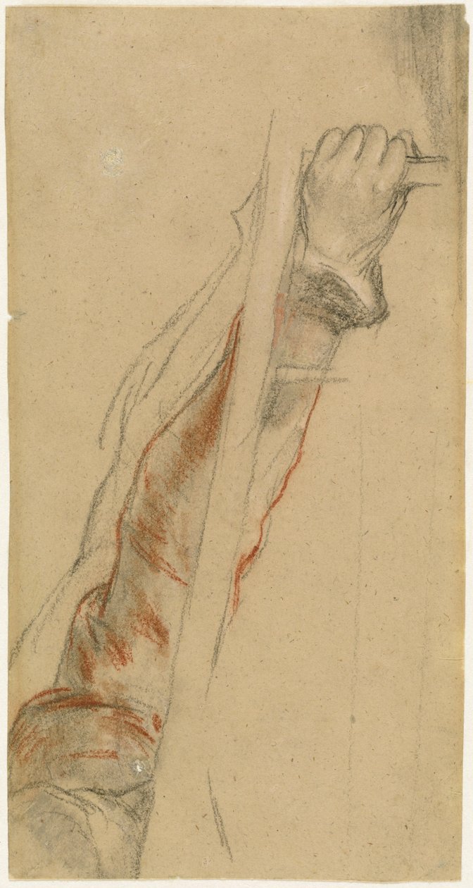 Een Opgeheven Arm door Sir David Wilkie