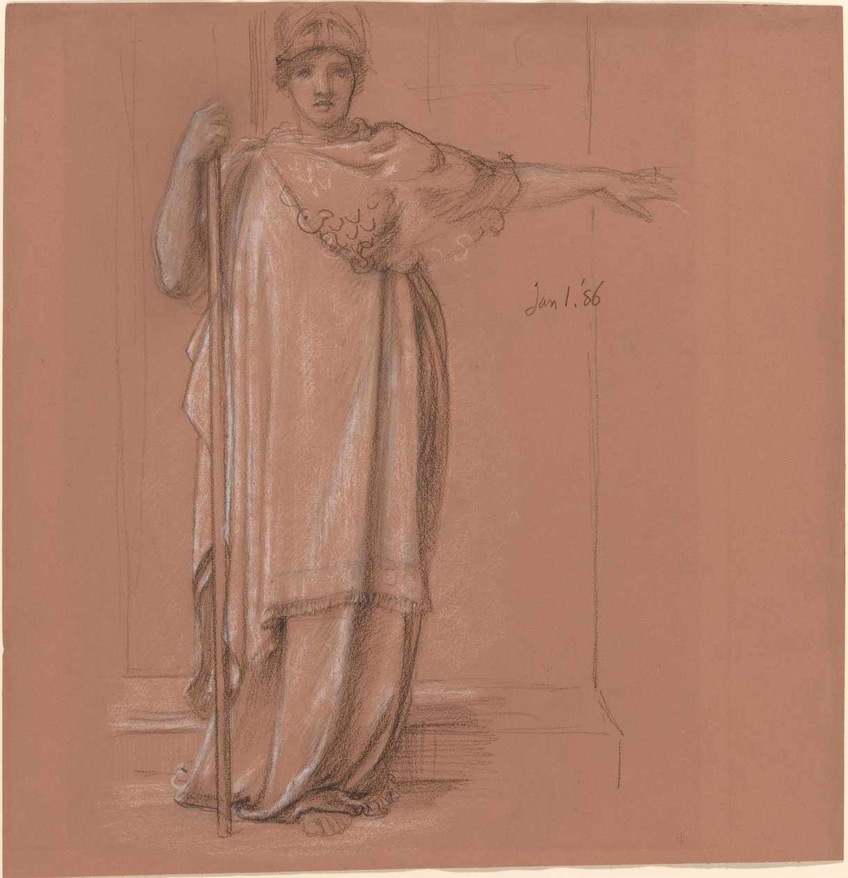 Minerva door Sir Edward John Poynter