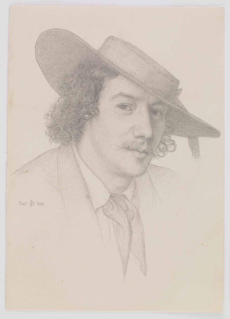 Portret van Whistler door Sir Edward John Poynter