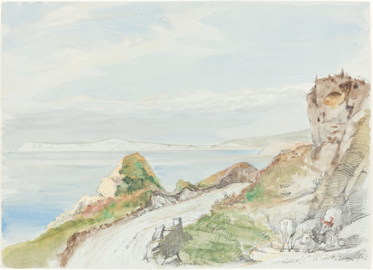 Freshwater Bay, Isle of Wight door Sir George Hayter