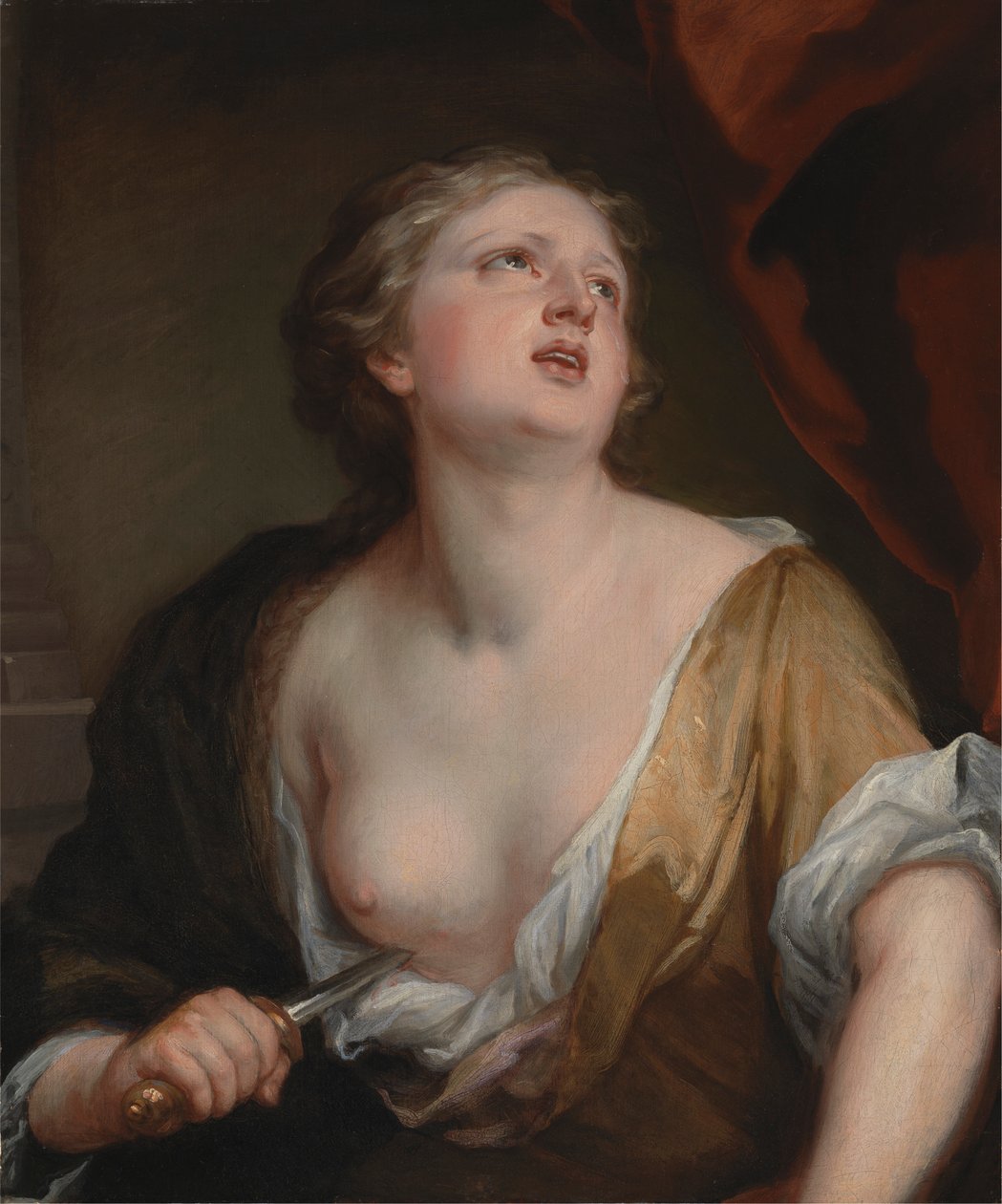 Lucretia door Sir Godfrey Kneller